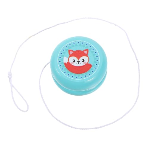 IMIKEYA Jo-Jo- spielzeuge reaktionsfähiges für Fingerspielzeug für Trick Yoyo für Kinderspielzeug Kind, hölzern Himmelblau von IMIKEYA