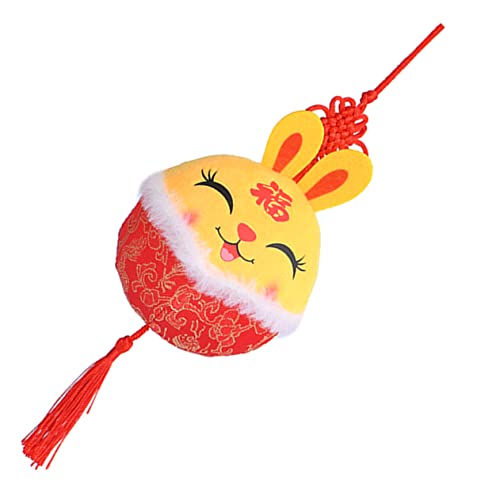 IMIKEYA Kaninchen-Anhänger Gelber Plüschhase Hasen ausgestopft chinesische neujahrskaninchenpuppe Hase-Maskottchen-Puppe Kaninchenpuppe des neuen Jahres PP Baumwolle Yellow IMIKEYA Kaninchen-Anhänger Gelber Plüschhase Hasen ausgestopft chinesische neujahrskaninchenpuppe Hase-Maskottchen-Puppe Kaninchenpuppe des neuen Jahres PP Baumwolle Yellow von IMIKEYA