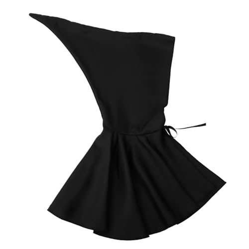 IMIKEYA Kap Mit Hut Mit Kapuze Cosplay Gotischer Kapuzenmantel Kostüme Halloween Beängstigend Capes Erwachsene Kapuzenmantel Für Damen Mantel-Requisite Partykostüm Umhang Schwarz Polyester IMIKEYA Kap Mit Hut Mit Kapuze Cosplay Gotischer Kapuzenmantel Kostüme Halloween Beängstigend Capes Erwachsene Kapuzenmantel Für Damen Mantel-Requisite Partykostüm Umhang Schwarz Polyester von IMIKEYA