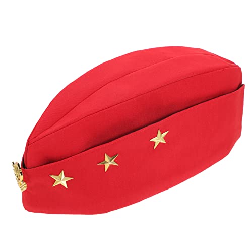 IMIKEYA Kapitänshut für Cosplay und Kostümpartys Wasserdichter Matrosenhut für Herren für Reisen und Bühnenaufführungen Superweichem Material Leicht zu Reinigen für Altersgruppen Geeignet von IMIKEYA