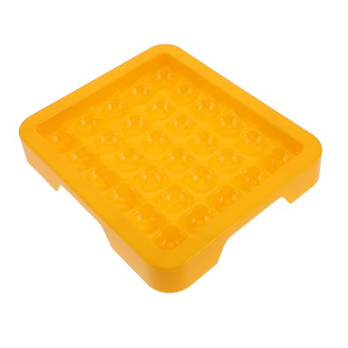 IMIKEYA Kasten Brettspiele Für Erwachsene Reversi-Spiel Familienspiele Kinderspiele Brettspieltisch Yellow Plastik von IMIKEYA