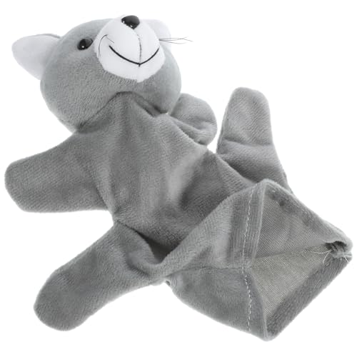 IMIKEYA Katzenfingerpuppenspielzeug Plüschtier Puppen Lernspielzeug Handpuppe Für Plüsch Handpuppe Plüsch-handpuppen Tierpuppe Handpuppe Grey Pp Baumwolle IMIKEYA Katzenfingerpuppenspielzeug Plüschtier Puppen Lernspielzeug Handpuppe Für Plüsch Handpuppe Plüsch-handpuppen Tierpuppe Handpuppe Grey Pp Baumwolle von IMIKEYA