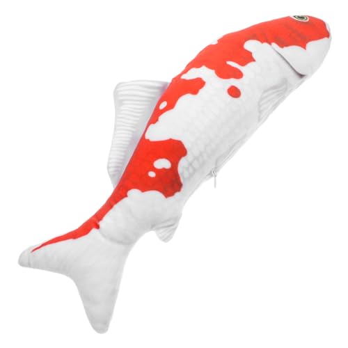 IMIKEYA Kawaii Plüschfisch für Realistisches Kuscheltier mit Reißverschluss Farbenfrohes Kissen für Kreative und Kognitive Entwicklung für Kleine IMIKEYA Kawaii Plüschfisch für Realistisches Kuscheltier mit Reißverschluss Farbenfrohes Kissen für Kreative und Kognitive Entwicklung für Kleine von IMIKEYA