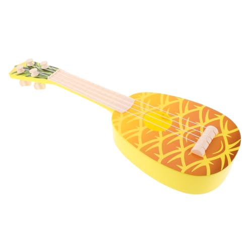 IMIKEYA Kinder-Ananas-Ukulele, Gitarre, 4 Saiten, Mini-Musikinstrument, Spielzeug, Pädagogisches Musikspielzeug Für Kleinkinder Und Kinder, Musik Lernen Und Spielen IMIKEYA Kinder-Ananas-Ukulele, Gitarre, 4 Saiten, Mini-Musikinstrument, Spielzeug, Pädagogisches Musikspielzeug Für Kleinkinder Und Kinder, Musik Lernen Und Spielen von IMIKEYA