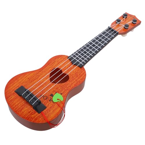 IMIKEYA Kindergitarre aus Holz Spielzeuginstrument für Kleinkinder Ukulele für Anfänger Exquisites Design für Jungen und Fördert Musikalische von IMIKEYA