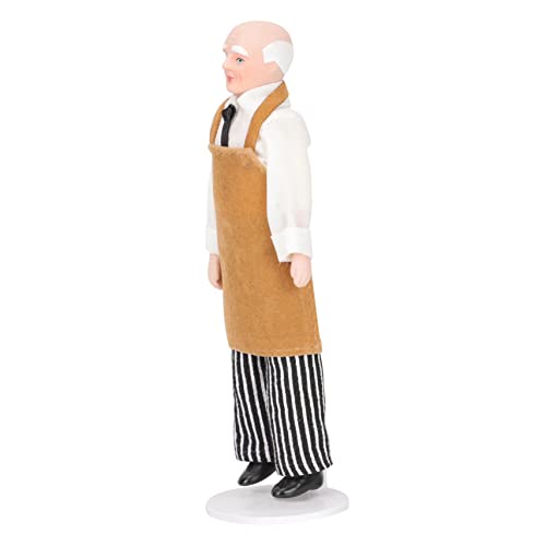 IMIKEYA Kinderspielzeug Puppenhaus-Menschen-Figur Mini-Charaktermodelle Figurenmodelle Modelldekoration Puppenhausdekoration Mikrolandschaft Dekore Mini-Charakter-Verzierungen Stoff von IMIKEYA