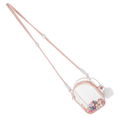 IMIKEYA Klare Figuren Präsentationstasche Für Puppen Mit Schultergurt Tragbare Aufbewahrungstasche Für Mini Figuren Staubdichter Koffer Mit Glocke Und Pompon IMIKEYA Klare Figuren Präsentationstasche Für Puppen Mit Schultergurt Tragbare Aufbewahrungstasche Für Mini Figuren Staubdichter Koffer Mit Glocke Und Pompon von IMIKEYA