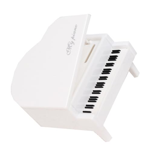 IMIKEYA Klavier Elektronische Tischmusik Statue Kamera Dekoration Kunst Miniaturmusik Synthesizer Puppenhaus Foto Requisiten Schmuckstück Tastaturen Midi Tastatur Digitale von IMIKEYA