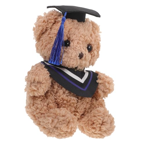 IMIKEYA Kleine Bärenpuppe Zarter Ausgestopfter Bär Weiche, Flauschige Puppe Abschluss Stofftiere Abschlussbär Puppe Cartoon-bär-Puppe Stofftier Bär Zum Abschluss Plüsch IMIKEYA Kleine Bärenpuppe Zarter Ausgestopfter Bär Weiche, Flauschige Puppe Abschluss Stofftiere Abschlussbär Puppe Cartoon-bär-Puppe Stofftier Bär Zum Abschluss Plüsch von IMIKEYA