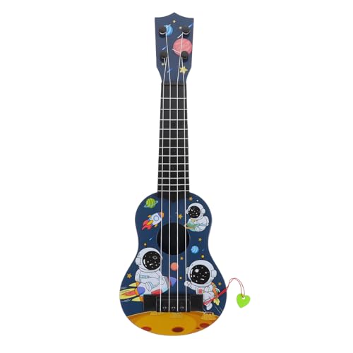 IMIKEYA Kleine Gitarre Im Chinesischen Stil Sopran-Ukulele Mini-Ukulele Anfänger Musik Simulations-Ukulele Nachgemachtes Gitarrenspielzeug Kleine Ukulele Kleinkind-Ukulele Plastik von IMIKEYA