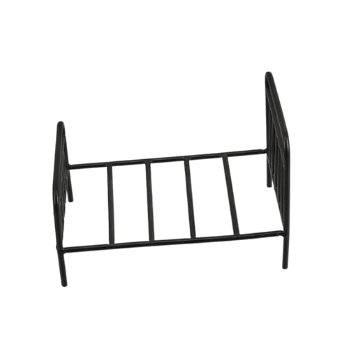 IMIKEYA Kleiner Bettblumentopfstand Mini-gartenmöbel Mini-hausbett Miniatur-möbelbett Puppenhaus Wohnzimmer Möbel Puppenstubenbetten Puppenhaus-metallbett Puppenhausbettwäsche Eisen Black IMIKEYA Kleiner Bettblumentopfstand Mini-gartenmöbel Mini-hausbett Miniatur-möbelbett Puppenhaus Wohnzimmer Möbel Puppenstubenbetten Puppenhaus-metallbett Puppenhausbettwäsche Eisen Black von IMIKEYA