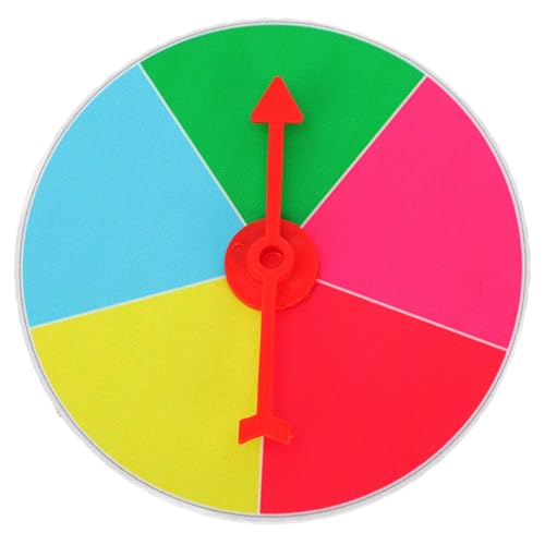 IMIKEYA Kleines Zum Drehen – 10 cm Wandmontage Preisrad Für Spiele - Lehr-Aktivitäten Und Gewinnspiele Buntes Design Für Und Erwachsene Ideal Für Partys Und Events IMIKEYA Kleines Zum Drehen – 10 cm Wandmontage Preisrad Für Spiele - Lehr-Aktivitäten Und Gewinnspiele Buntes Design Für Und Erwachsene Ideal Für Partys Und Events von IMIKEYA