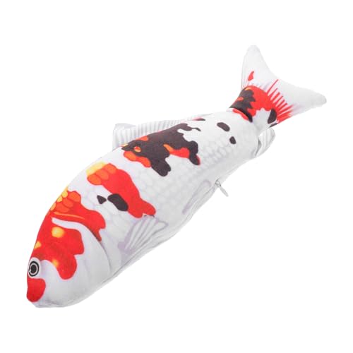 IMIKEYA Koi Fisch Plüschkissen Weiches Stofftier für Realistisch Gestaltetes Meerestier für Jungen Gemütliches Dekokissen IMIKEYA Koi Fisch Plüschkissen Weiches Stofftier für Realistisch Gestaltetes Meerestier für Jungen Gemütliches Dekokissen von IMIKEYA