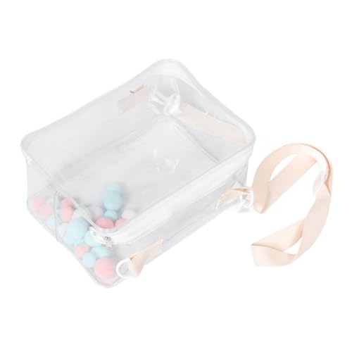 IMIKEYA Kollektor-Aufbewahrungstasche transparente Aufbewahrungstasche Aufbewahrungstasche Puppen Reisetasche tragbare Mini-Aufbewahrungstasche Bommelhalter für Rucksack PVC IMIKEYA Kollektor-Aufbewahrungstasche transparente Aufbewahrungstasche Aufbewahrungstasche Puppen Reisetasche tragbare Mini-Aufbewahrungstasche Bommelhalter für Rucksack PVC von IMIKEYA