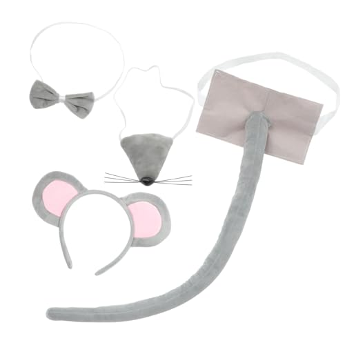 IMIKEYA Kostüm Set Für Erwachsene Teiliges Set Mit Kopfband Fliege Und Nase Für Karneval Geburtstagsfeiern Und Kostümpartys Tierkostüm Für Cosplay IMIKEYA Kostüm Set Für Erwachsene Teiliges Set Mit Kopfband Fliege Und Nase Für Karneval Geburtstagsfeiern Und Kostümpartys Tierkostüm Für Cosplay von IMIKEYA