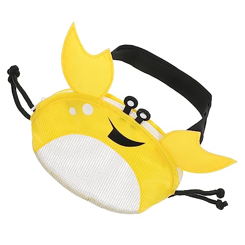 IMIKEYA Krabben-Strandtasche Beutel Artikel Shell-Mesh-Tasche Muscheln Strandmuscheltasche Muschel-Aufbewahrungstasche Mesh-Shell-Tasche Mesh-Muscheltasche Muschelhalter Stoff Gelb IMIKEYA Krabben-Strandtasche Beutel Artikel Shell-Mesh-Tasche Muscheln Strandmuscheltasche Muschel-Aufbewahrungstasche Mesh-Shell-Tasche Mesh-Muscheltasche Muschelhalter Stoff Gelb von IMIKEYA