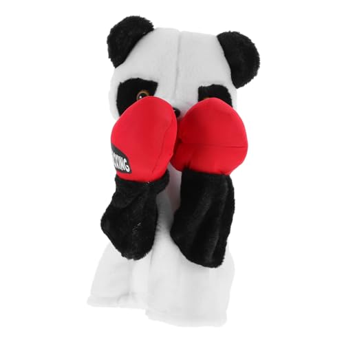 IMIKEYA Kreative Panda Handpuppe Mit Soundfunktion Interaktive Geschichtenerzählpuppe Für Motorische Fähigkeiten Und Kommunikation Langlebig Und Wiederverwendbar von IMIKEYA