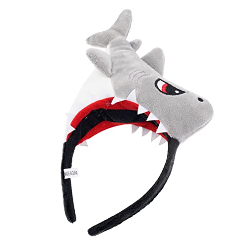 IMIKEYA Kreatives Haarschmuck Shark Headband für Halloween Feiern Lustiges Kostüm Accessoire für Erwachsene Langlebig und Praktisch für Mottopartys und Tägliches Styling von IMIKEYA