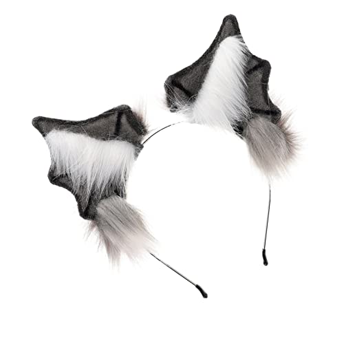 IMIKEYA Kreatives Plüsch Halloween Stirnband mit Dämonenfledermausohren Handgefertigtes Cosplay Accessoire für Halloween Feiern und Kostümpartys und Leicht zu Tragen IMIKEYA Kreatives Plüsch Halloween Stirnband mit Dämonenfledermausohren Handgefertigtes Cosplay Accessoire für Halloween Feiern und Kostümpartys und Leicht zu Tragen von IMIKEYA