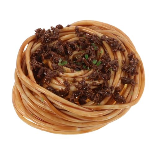 IMIKEYA Künstliche Spaghetti-Modelle Spaghetti-Requisite Realistische Spaghetti Gefälschte Nudeln Gefälschte Lebensmitteldekore Gefälschte Spaghetti Gefälschtes Essen Harz IMIKEYA Künstliche Spaghetti-Modelle Spaghetti-Requisite Realistische Spaghetti Gefälschte Nudeln Gefälschte Lebensmitteldekore Gefälschte Spaghetti Gefälschtes Essen Harz von IMIKEYA