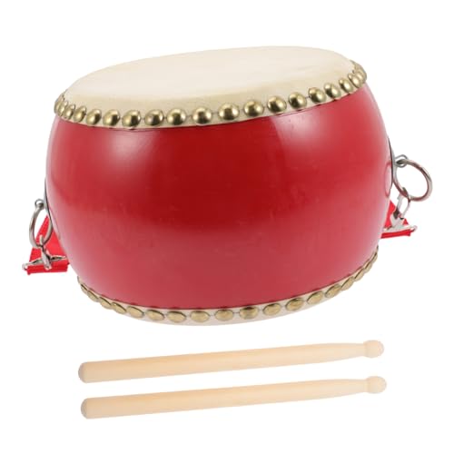 IMIKEYA Kuhhaut Trommel Pädagogisches Percussion Instrument Für Musikspielzeug Für Frühkindliche Entwicklung Und Kreative Spiele IMIKEYA Kuhhaut Trommel Pädagogisches Percussion Instrument Für Musikspielzeug Für Frühkindliche Entwicklung Und Kreative Spiele von IMIKEYA