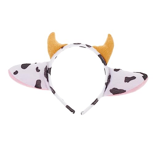 IMIKEYA Kuhstirnband Mit Ohren Und Hörnern Cartoon Design Haarreifen Für Partys Karneval Kostümpartys Und Auftritte Tierhaarband Für Erwachsene IMIKEYA Kuhstirnband Mit Ohren Und Hörnern Cartoon Design Haarreifen Für Partys Karneval Kostümpartys Und Auftritte Tierhaarband Für Erwachsene von IMIKEYA