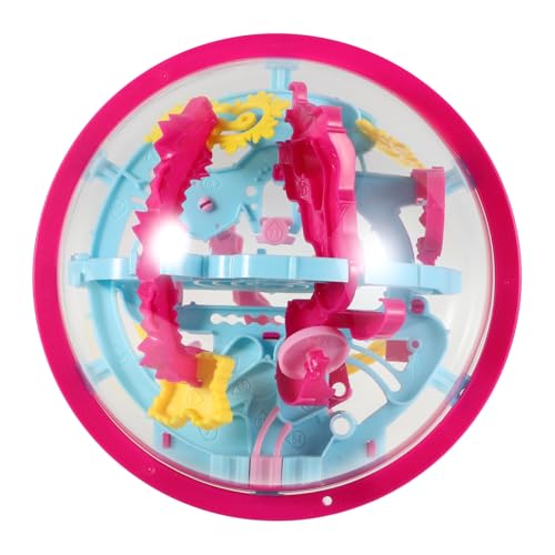 IMIKEYA Labyrinth-Kugel Labyrinthball Balllabyrinth von 6 Kugel-Labyrinth-Puzzle-Ball Puzzle-Ball-Labyrinth Labyrinth intelligenter Spielzeugball Plastik von IMIKEYA