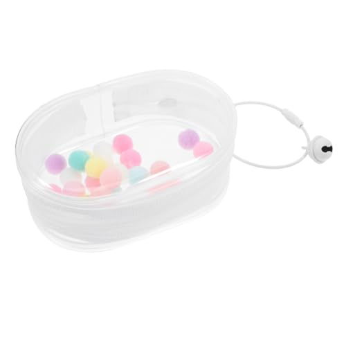 IMIKEYA Lauftasche Spielzeugtaschen Zur Aufbewahrung Puppenzubehör Puppentasche Kleine Durchsichtige Tasche Babypuppenzubehör Für Mädchen Puppentragetasche Puppenträger IMIKEYA Lauftasche Spielzeugtaschen Zur Aufbewahrung Puppenzubehör Puppentasche Kleine Durchsichtige Tasche Babypuppenzubehör Für Mädchen Puppentragetasche Puppenträger von IMIKEYA