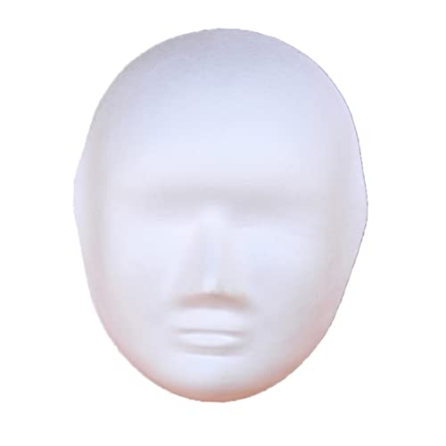 IMIKEYA Leere Maske Selber Machen Halbgesichtsmasken Für Katzen Bemalbare Papiermaske Vollgesichtsmaske Unbemalte Masken Selber Machen Karneval-maske Diy-masken Bilden Weiß Perlmutt Kind von IMIKEYA