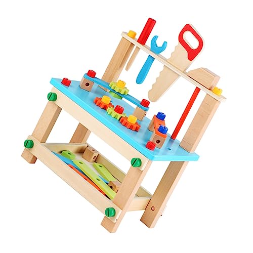 IMIKEYA Pädagogisches Kinderspielzeug Multifunktionswerkzeugstuhl Lustiges Demontagestuhlspielzeug Für Jungen Und Mädchen Mutternmontage-lernwerkzeug von IMIKEYA