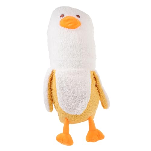 IMIKEYA Lustiges Bananen Ente Plüschtier Süßes Stofftierkissen Kreatives Umarmendes Kissen Niedliches Ausgestopftes Tier Für Originelles IMIKEYA Lustiges Bananen Ente Plüschtier Süßes Stofftierkissen Kreatives Umarmendes Kissen Niedliches Ausgestopftes Tier Für Originelles von IMIKEYA