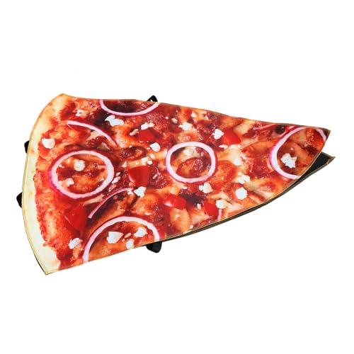 IMIKEYA Lustiges Pizza Cosplay Kostüm für Kinder Polyester Stück für Halloween und Kostümpartys Unisex für Altersgruppe 5-10 von IMIKEYA