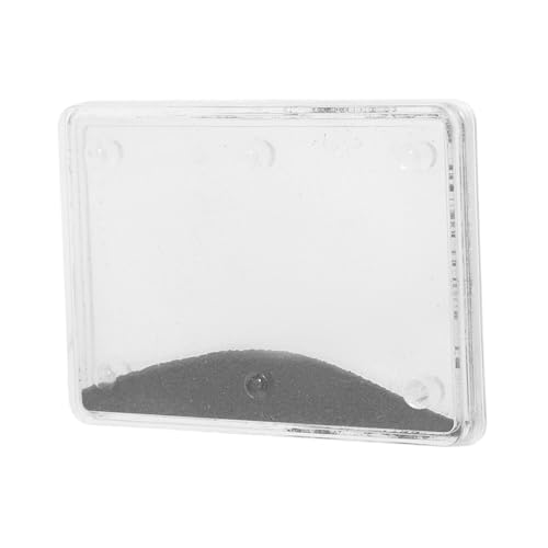 IMIKEYA Magnetisches Eisenpulver Experimentierbox Physikalische Magnetismus Demonstrator mit Eisenpulver und Eisenfeilspänen für Schulversuche und Magnetfeld Visualisierung von IMIKEYA