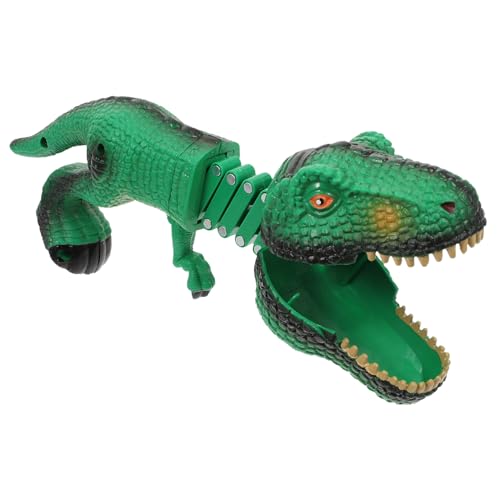 IMIKEYA Manipulator Clip Tier Interaktives Badespielzeug Greifspielzeug Partyspiel Seifenblase Alligator Kinderkranich Jungen Babyspielzeug Hochstuhl Greifwerkzeug Grüner von IMIKEYA