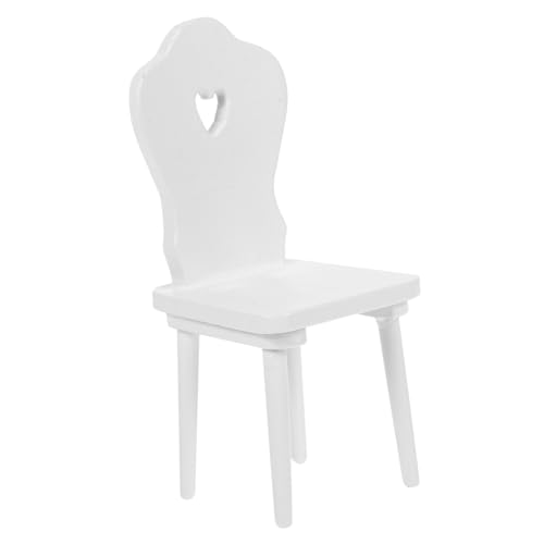 IMIKEYA Maßstab Weißes Design Als Mini Hausmöbel Und Puppenhausmöbel Perfekte Ergänzung Für Kinderzimmer Und DIY Puppenhäuser von IMIKEYA