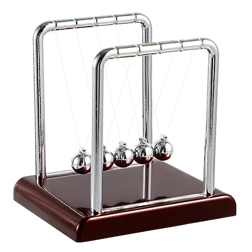 IMIKEYA Metal schwankender Ball Würfel Mini Pendelkugel Physikspielzeug Perpetuum-Motion- Schreibtisch -Spinnspielzeug für Newton-Wiege-Balance-Kugeln Zappelball IMIKEYA Metal schwankender Ball Würfel Mini Pendelkugel Physikspielzeug Perpetuum-Motion- Schreibtisch -Spinnspielzeug für Newton-Wiege-Balance-Kugeln Zappelball von IMIKEYA