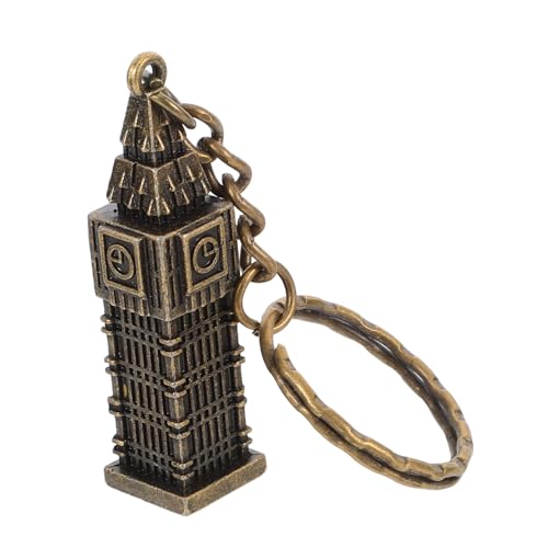 IMIKEYA Metall Schlüsselanhänger Uhrturm Modell Britischer Stil Tragbar Reise Souvenir Handtaschen Dekoration Modischer Anhänger IMIKEYA Metall Schlüsselanhänger Uhrturm Modell Britischer Stil Tragbar Reise Souvenir Handtaschen Dekoration Modischer Anhänger von IMIKEYA