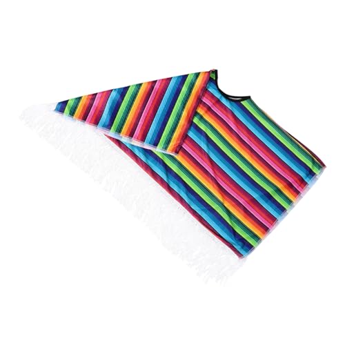 IMIKEYA Mexikanisches Kostüm Cape für Robustes Cosplay Cape für Halloween Partys und Kreative Rollenspiele Atmungsaktiv und Langlebig für Jungen und Mädchen IMIKEYA Mexikanisches Kostüm Cape für Robustes Cosplay Cape für Halloween Partys und Kreative Rollenspiele Atmungsaktiv und Langlebig für Jungen und Mädchen von IMIKEYA