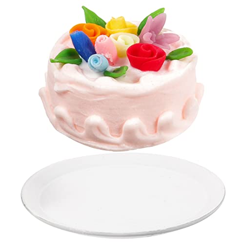 IMIKEYA Mini-Cupcakes simulierter Kuchen Kuchenornament hochzeitsdeko hochzeits dekoration Lebensmitteldekor Hochzeitszubehör gefälschter Nachtisch dekorative Kuchenrequisiten von IMIKEYA