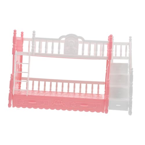 IMIKEYA Mini -Etagenbettmodell Treppe Puppenbett Mini-Möbelstütze vorgeben Puppenhausdekor Etagenbett für Puppenschlafzimmer Mini-Hausbett Miniaturmöbel Abs Rosa IMIKEYA Mini -Etagenbettmodell Treppe Puppenbett Mini-Möbelstütze vorgeben Puppenhausdekor Etagenbett für Puppenschlafzimmer Mini-Hausbett Miniaturmöbel Abs Rosa von IMIKEYA