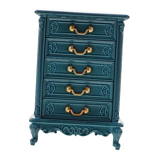 IMIKEYA Mini Möbel Für Puppenhaus Blauer Kunststoffschrank Für Mini Hausaccessoires Langlebig Und Leicht Perfektes Deko Element Für Realistische Miniaturwelten IMIKEYA Mini Möbel Für Puppenhaus Blauer Kunststoffschrank Für Mini Hausaccessoires Langlebig Und Leicht Perfektes Deko Element Für Realistische Miniaturwelten von IMIKEYA