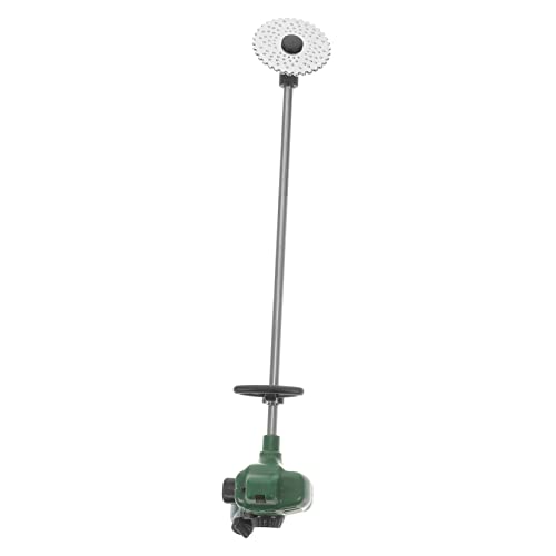 IMIKEYA Mini-Rasenmäher qridor Kleiner Rasenmäher Puppenhaus-Miniatur-Rasenmäher-Modell Kleines Rasenmäher-Modell Miniatur-Mäher Puppenhaus-Rasenmäher Mini-Mäher PVC Green von IMIKEYA