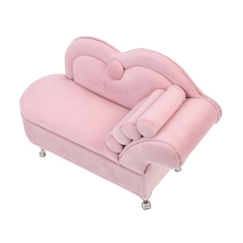 IMIKEYA Mini-Sofa Dekoration sammlerstücke schmuckschachtel Decoration dekoring Funky Miniatur-Couch Miniaturen Puppe Bausatz Möbel Mini-Basteldekore Miniatur-Sofa-Modell Flanell Rosa IMIKEYA Mini-Sofa Dekoration sammlerstücke schmuckschachtel Decoration dekoring Funky Miniatur-Couch Miniaturen Puppe Bausatz Möbel Mini-Basteldekore Miniatur-Sofa-Modell Flanell Rosa von IMIKEYA