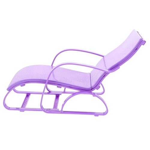 IMIKEYA Mini Strandstühle Outdoor Stühle Mini Puppenhausmöbel Puppenhaus Strandstühle Mini Stuhl Miniatur Puppenhausmöbel Strandstühle Basteln Kleiner Stuhl Für Puppen PVC von IMIKEYA