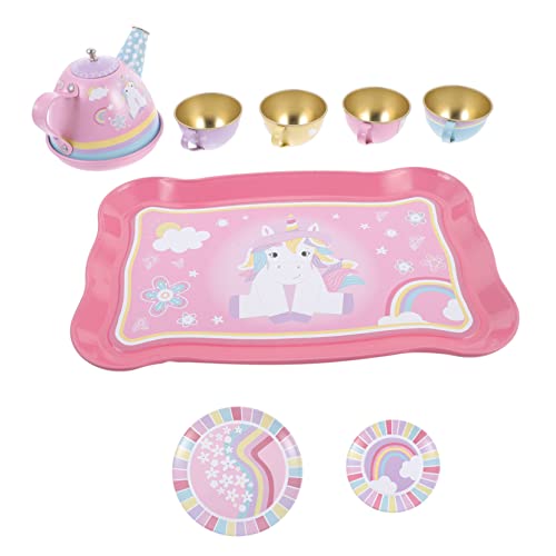 IMIKEYA Mini-teeservice Spielhausspielzeug Rollenspiel Stilvolles Teeservice Für Kinder von IMIKEYA