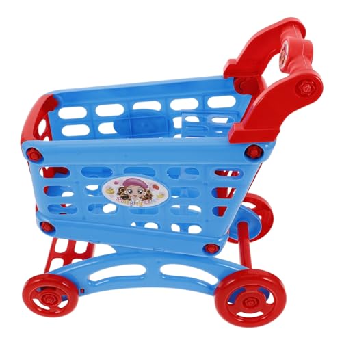 IMIKEYA Mini-einkaufswagen Kleinkind-einkaufswagen Miniatur-einkaufswagen Rad Einkaufswagen Für 2 Jahre Vorgeben Korb Lebensmittelgeschäft Einkaufswagen Kleinkind Plastik von IMIKEYA