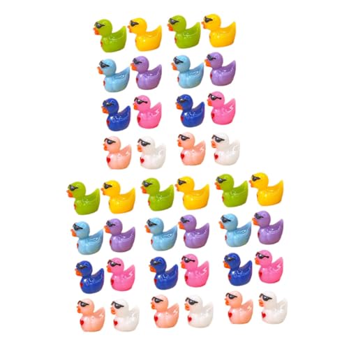IMIKEYA Miniatur Ente Mit Bunte Deko Figuren Für Mikro Landschaften Mini Statue Für Garten Und Bastelprojekte Farben Gemischt IMIKEYA Miniatur Ente Mit Bunte Deko Figuren Für Mikro Landschaften Mini Statue Für Garten Und Bastelprojekte Farben Gemischt von IMIKEYA