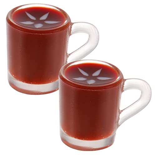 IMIKEYA Miniatur Kaffeetasse Getränkeornamente Dekoration Spielzeughaus Kinderspielzeug Kaffeebecher Mini Lebensmittelspielzeug Mini Ornamente Für Miniaturen Puppenhaus IMIKEYA Miniatur Kaffeetasse Getränkeornamente Dekoration Spielzeughaus Kinderspielzeug Kaffeebecher Mini Lebensmittelspielzeug Mini Ornamente Für Miniaturen Puppenhaus von IMIKEYA