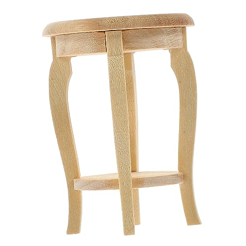 IMIKEYA Miniatur Möbel Hocker Aus Holz Für Bjd Szenen Deko Für Miniaturen Puppenzubehör Für Kreative Spielwelten IMIKEYA Miniatur Möbel Hocker Aus Holz Für Bjd Szenen Deko Für Miniaturen Puppenzubehör Für Kreative Spielwelten von IMIKEYA