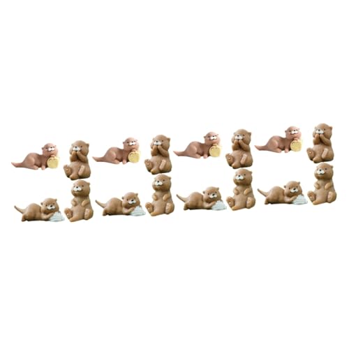 IMIKEYA Miniatur Otter Figuren Set – 4 Kleine Otter Figuren Aus Harz Für Kreative Kuchendekoration - Feengarten Zubehör Und Terrarium Gestaltung – Perfekt Für Bastelprojekte IMIKEYA Miniatur Otter Figuren Set – 4 Kleine Otter Figuren Aus Harz Für Kreative Kuchendekoration - Feengarten Zubehör Und Terrarium Gestaltung – Perfekt Für Bastelprojekte von IMIKEYA